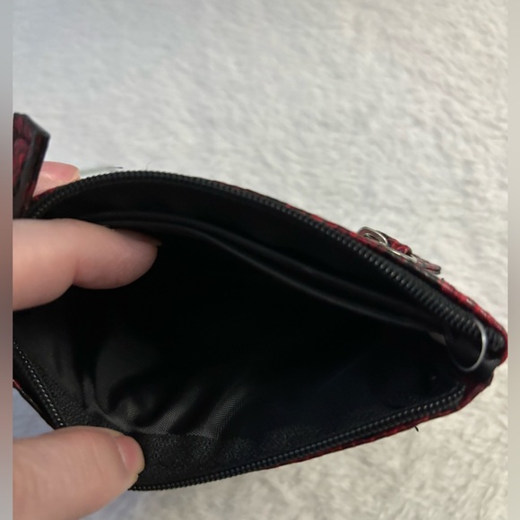 Apt. 9 Red Snake Print Coin Purse - Picture 3 of 4
